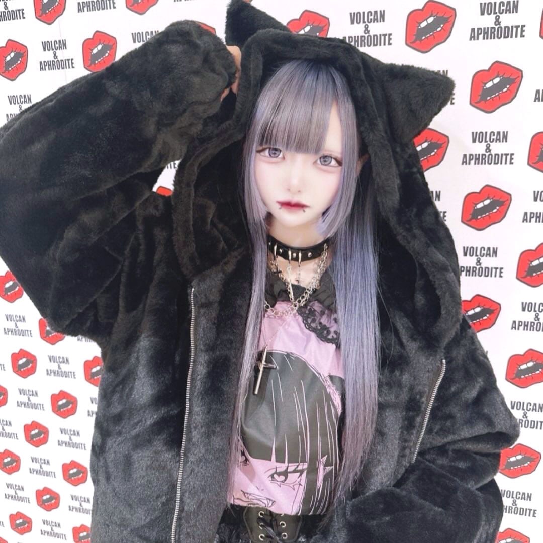 ふわもこ ネコ耳ファーBIGブルゾン | VOLCAN&APHRODITE ふわもこ ネコ耳ファーBIGブルゾン | VOLCAN&APHRODITE