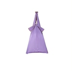 PLECO │ TATE-PLEATS ＜S＞col. purple（紅藤）とうもろこし由来素材