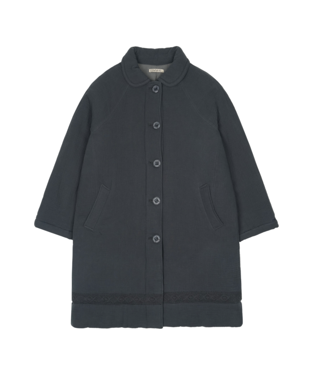 [COYSEIO] SOFT STITCH PADDED COAT BLUE CHARCOAL 正規品 韓国ブランド 韓国通販 韓国代行 韓国ファッション コイセイオ 日本 店舗