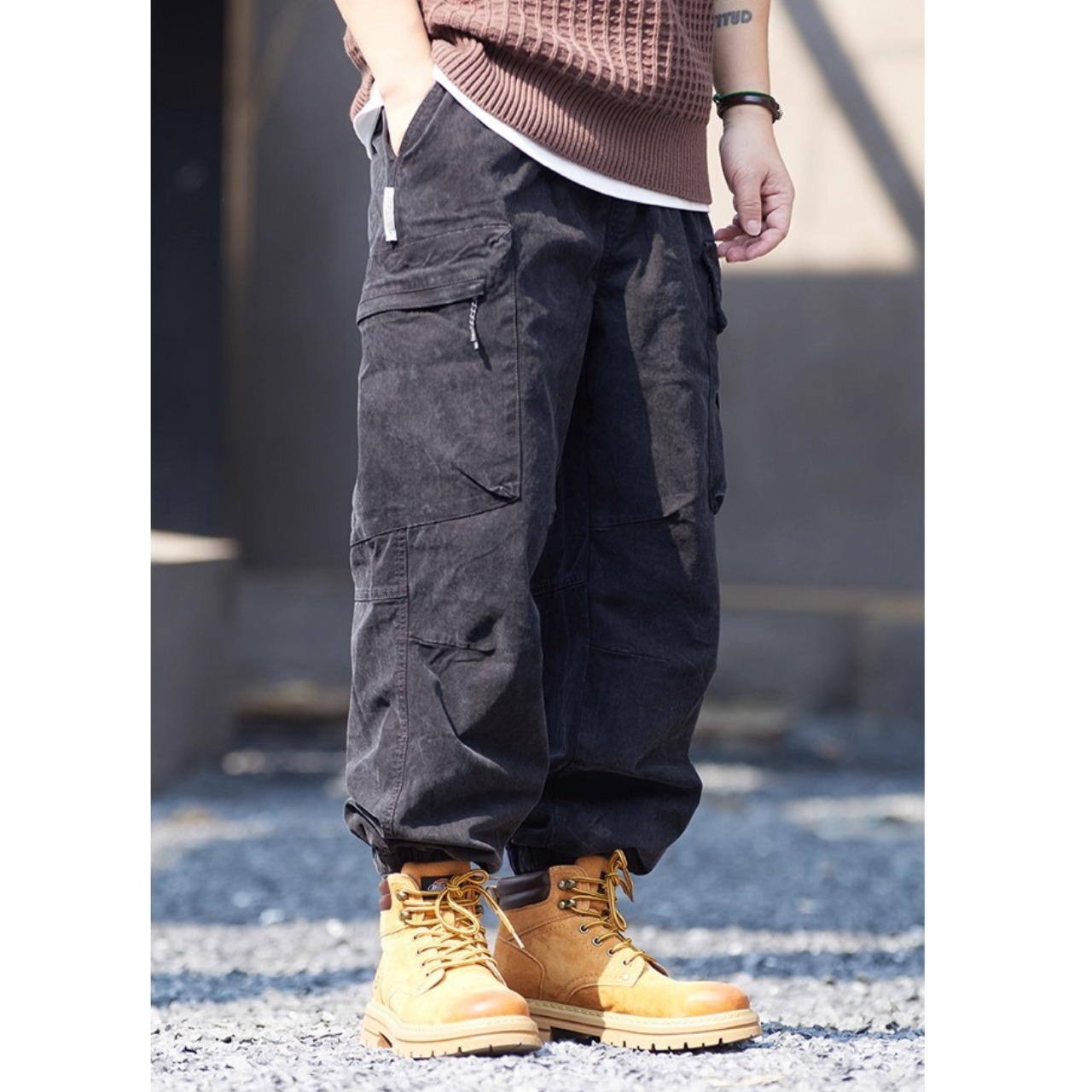 Utility strap cargo pants 1103 - 7