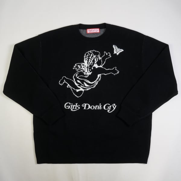 Girls Don't Cry 黒ニットセーター Size【M】 Girls Don't Cry ガールズドントクライ ISETAN SHINJUKU