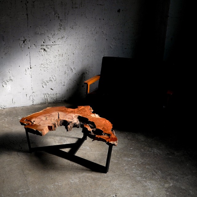 欅のローテーブル