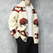 60's~ cowichan sweater