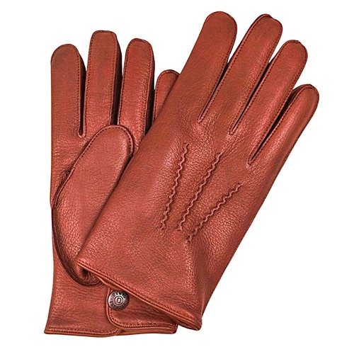 ★定価5.5万円・新品未使用★ デンツ DENTS　ディアスキン×カシミヤライニンググローブ 手袋　ブラウン　サイズ8.5（Mサイズ相当）