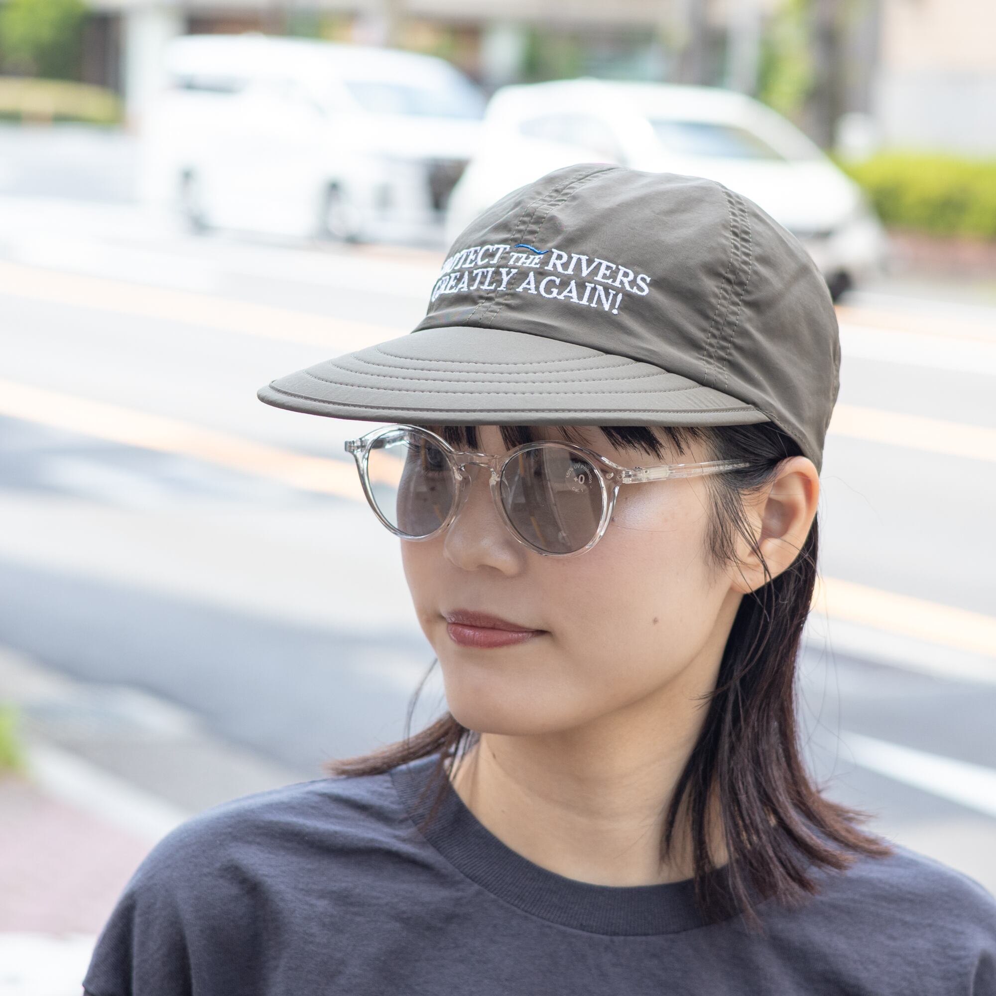 D SUN LIGHT COLOR サングラス / Crystal Gray / IZIPIZI | PEPS