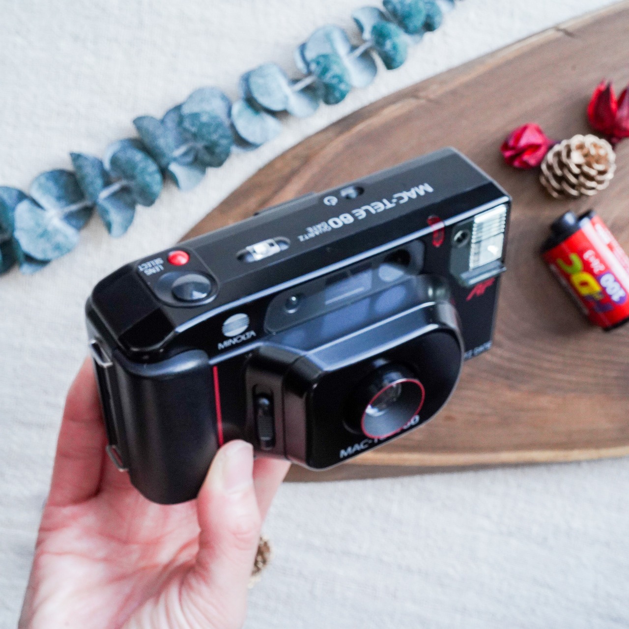 【Minolta 】Mac-tele 60 フィルムカメラ　２単焦点モード