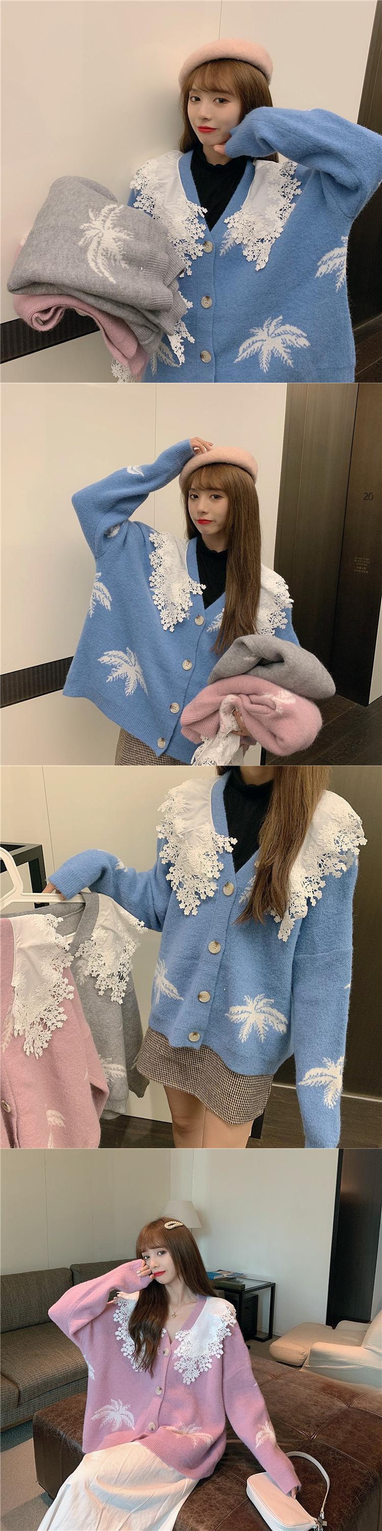 大人気♡リバーシブル ロングダウン 袖口レース 冬用 カワイイ 暖かい