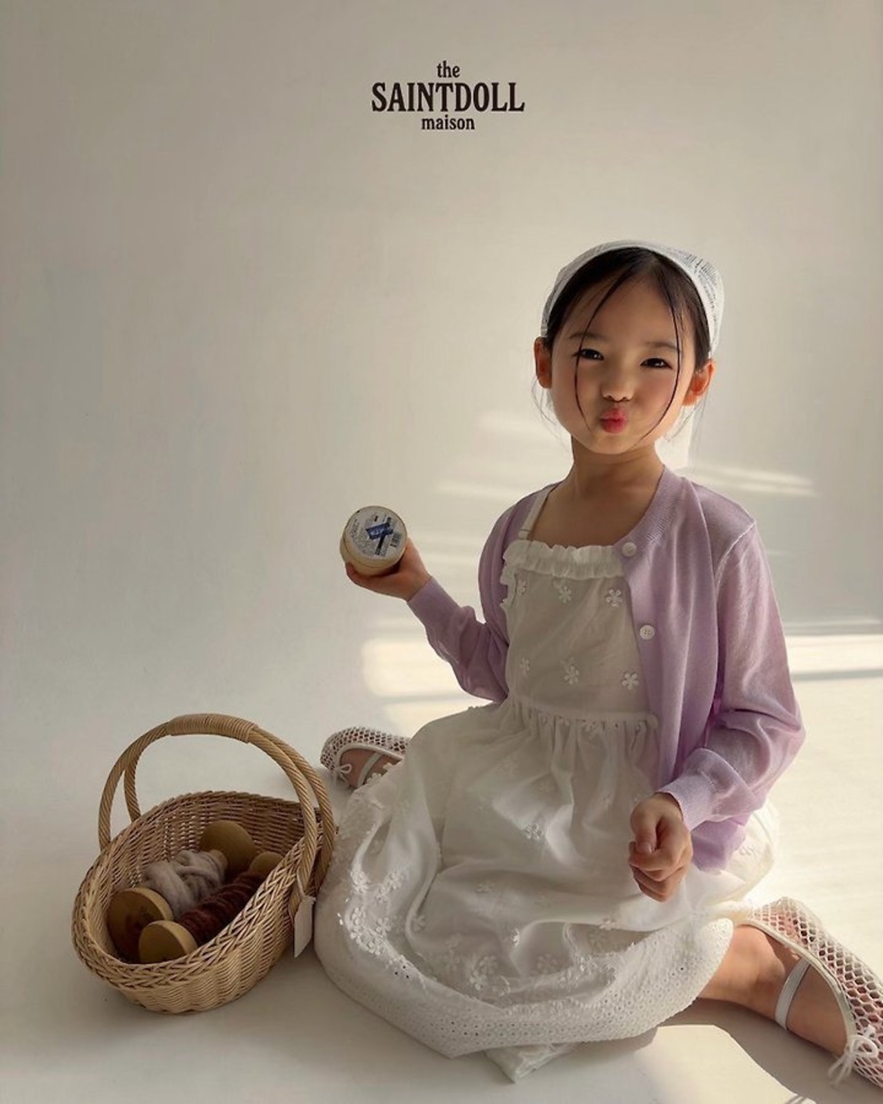 [SAINTDOLL] Summer Linen Cardigan (XL/JS) / [세인트돌] 썸머린넨가디건 (XL/JS)