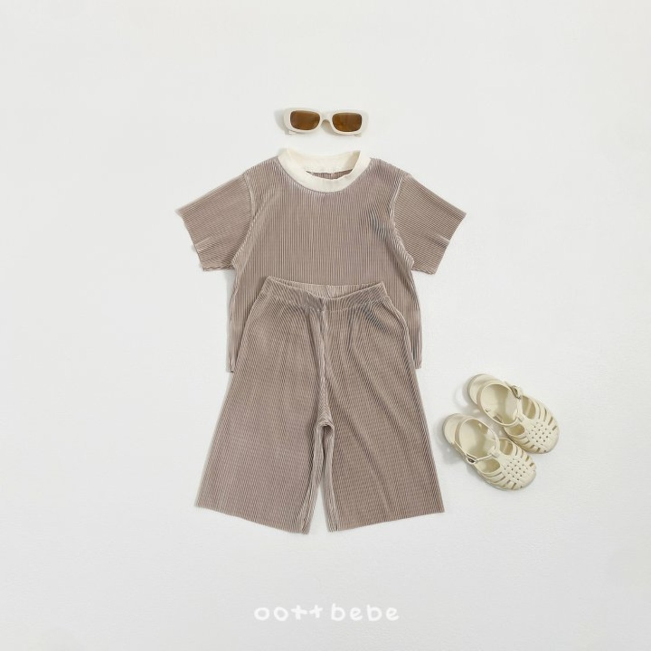 [oottbebe] Barbie Pleats set / [오뜨베베] 바비플리츠상하복