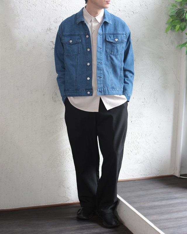 【Select】オーバーサイズ　デニムGジャン　(260177)