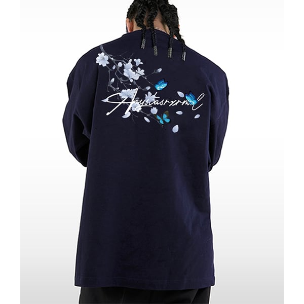 Back print design L/C Tee P203