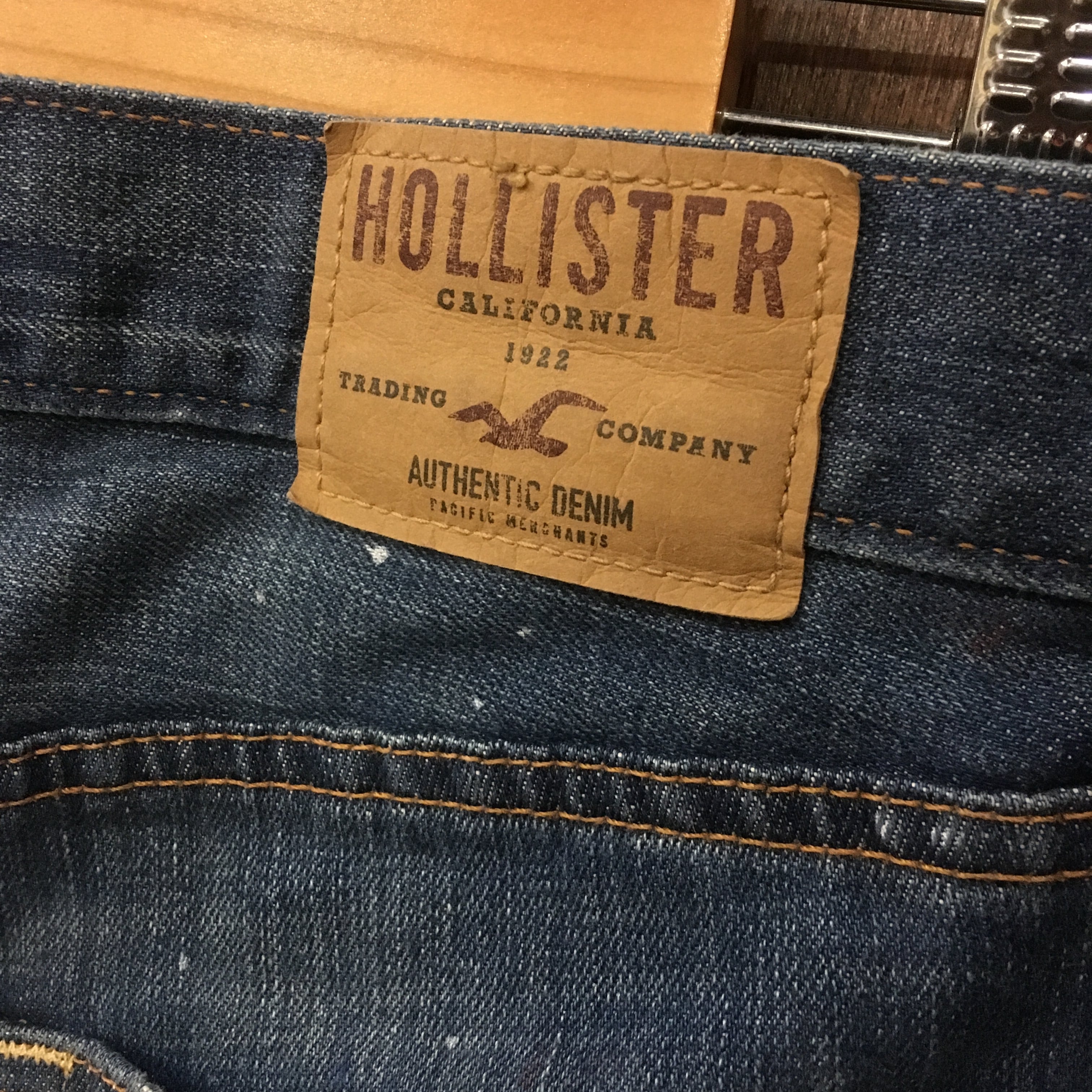 HOLLISTER ホリスター BALBOA デニム ジーンズ ダメージ加工 ...