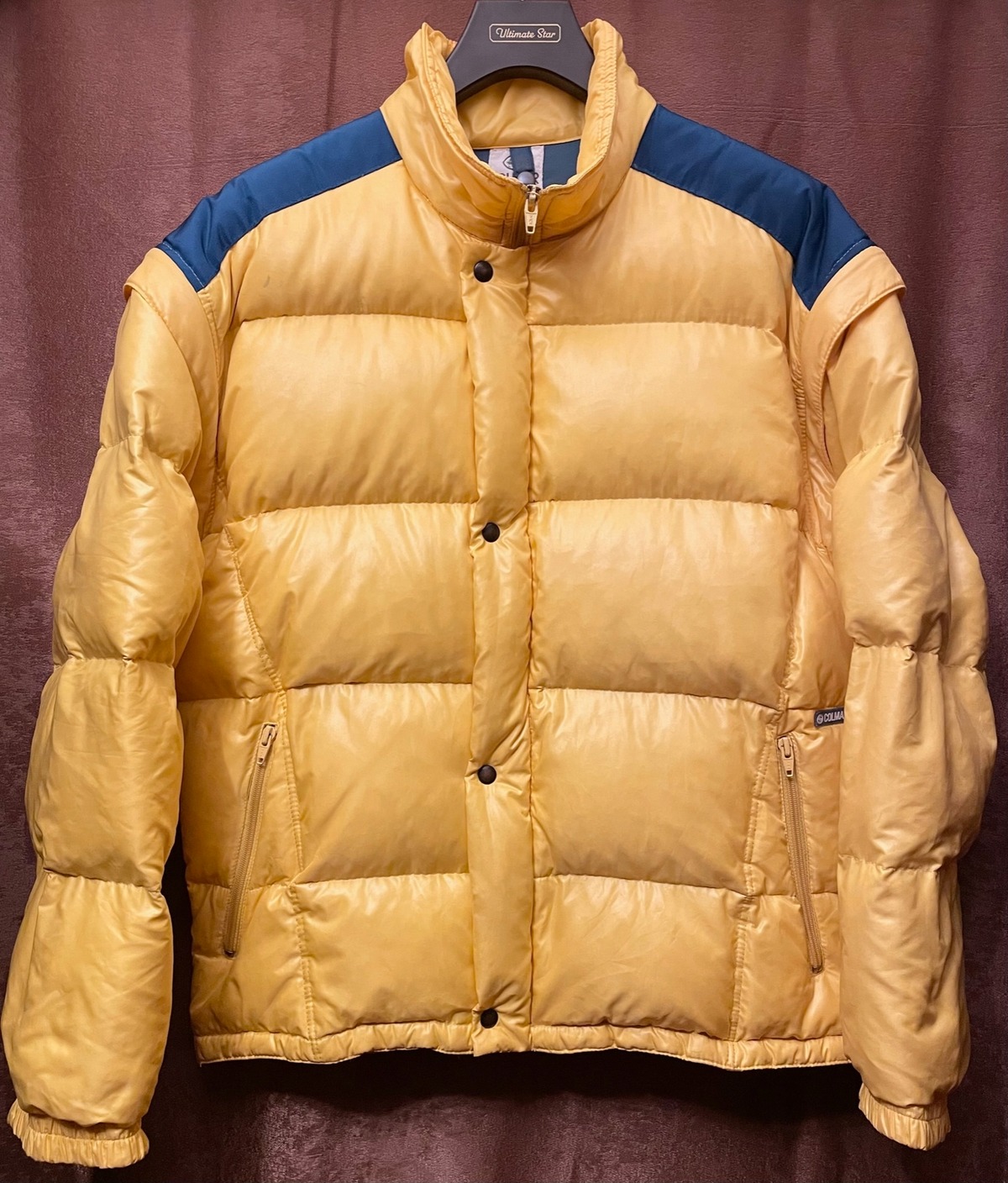 MADE IN ITALY製 COLMAR ジャケット×ベスト 2WAYダウンジャケット 