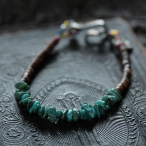 *shell & turquoise ブレスレット