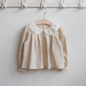 「予約販売」秋ドールカラー長袖ブラウス