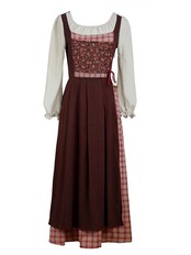 【0189】Patchwork Personality Long Sleeve Dress