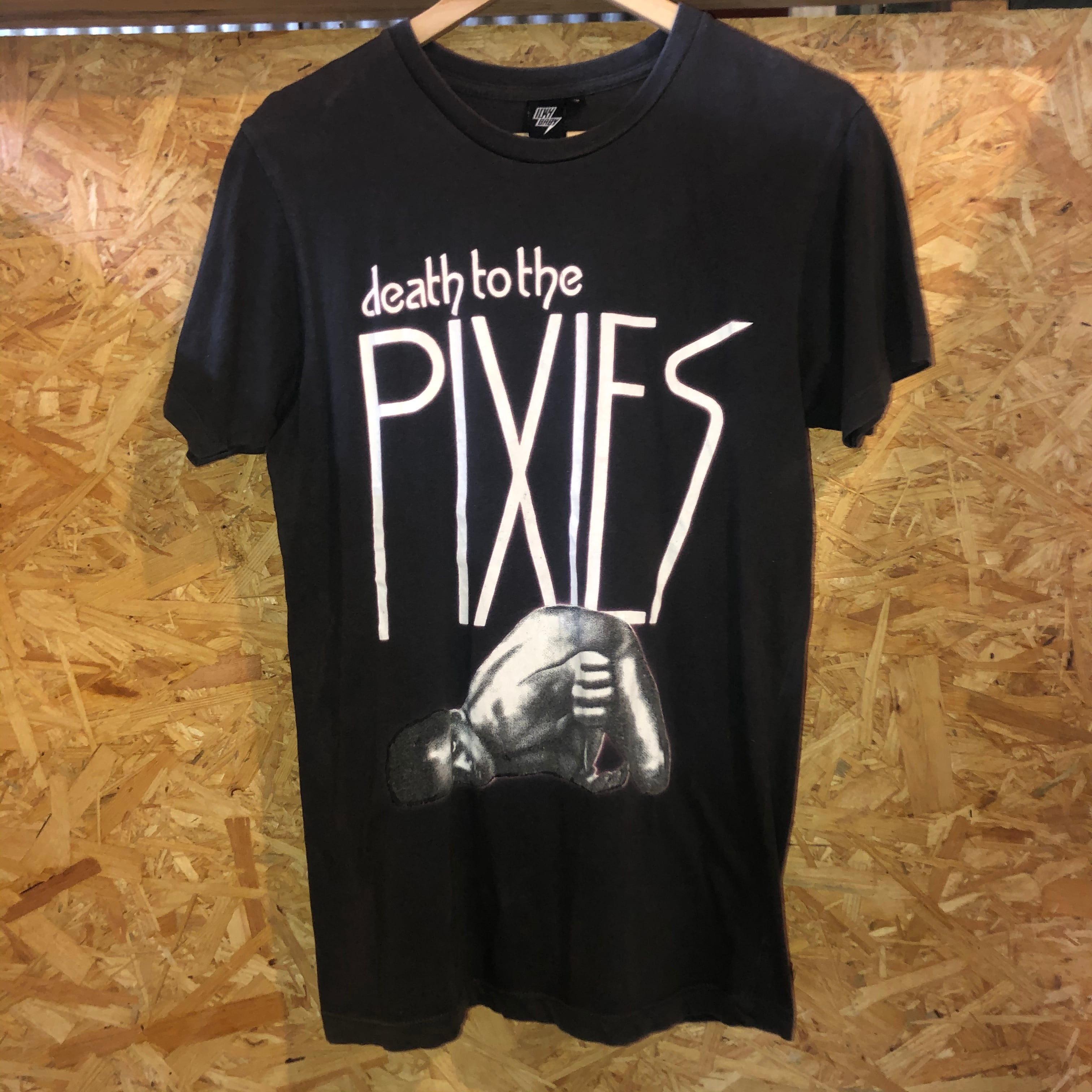 Vintage Rock Item ヴィンテージ ロック 00s PIXIES Death To The Pixies ピクシーズ クルーネック 半袖 Tシャツ ブラック 黒 M トップス カットソー バンドT ロックT 【メンズ】