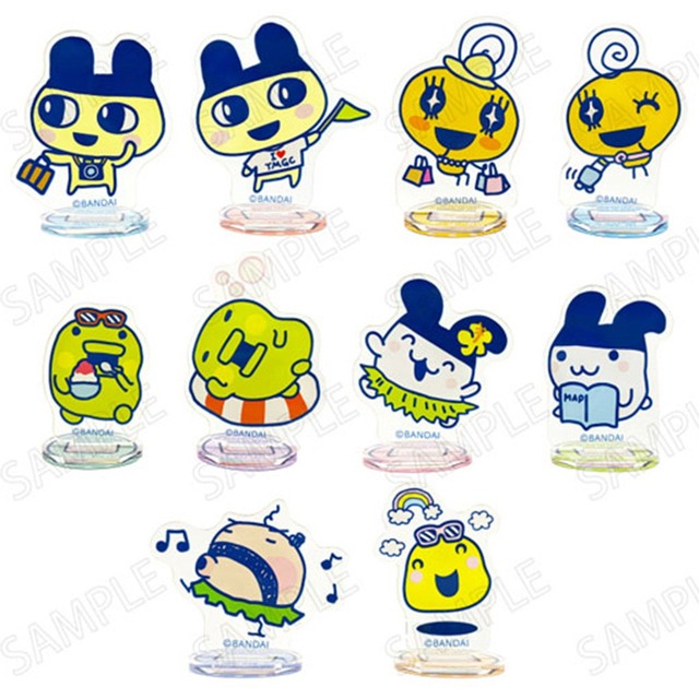 【ロット販売】【10入】たまごっちエンジョイトラベルミニアクリルスタンド（TD）(1223925)