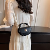 ラウンドバックル ミニバッグ 90019