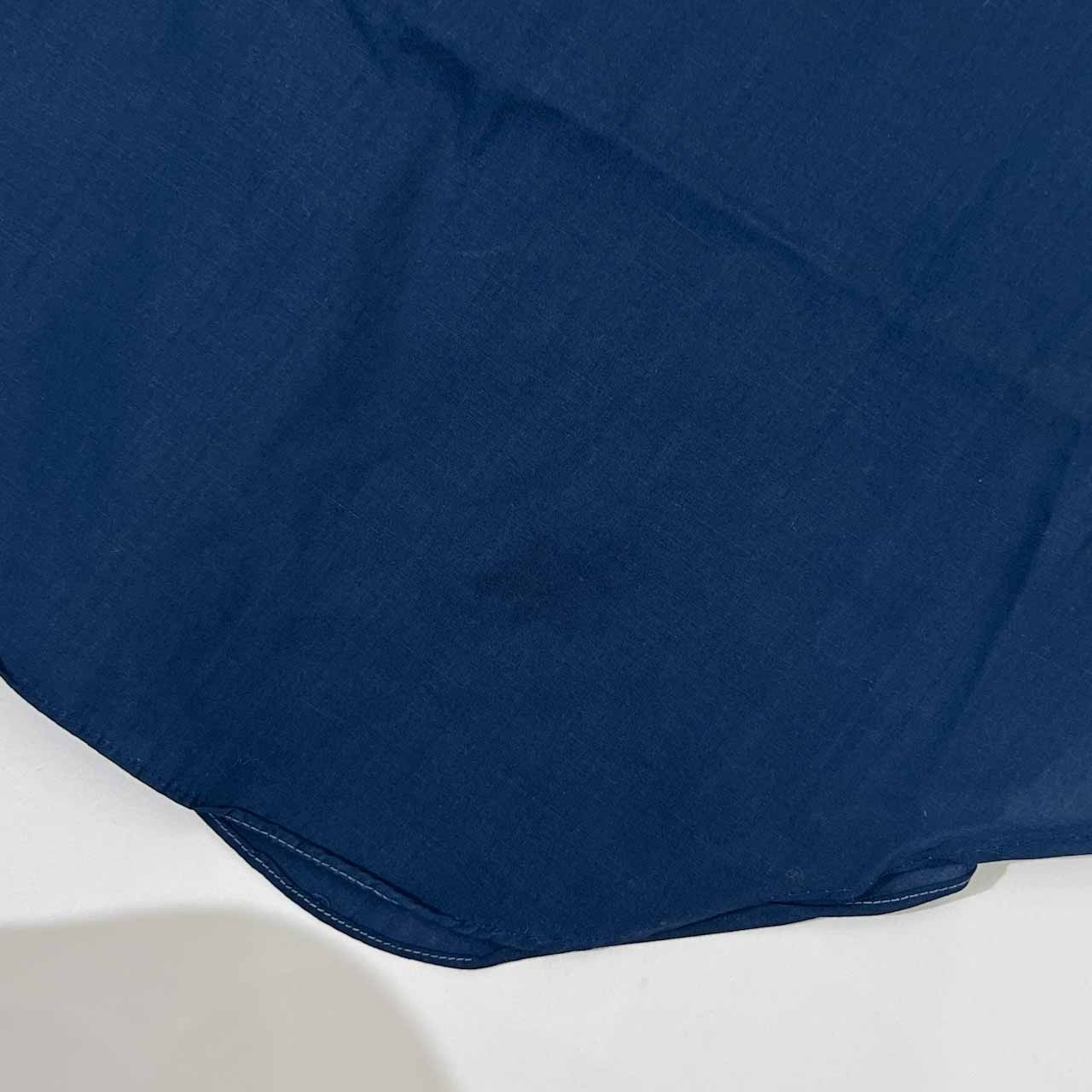 60s 70s Arrow アロー PERMA-IRONタグ 半袖 シャツ /ネイビー/ビンテージ