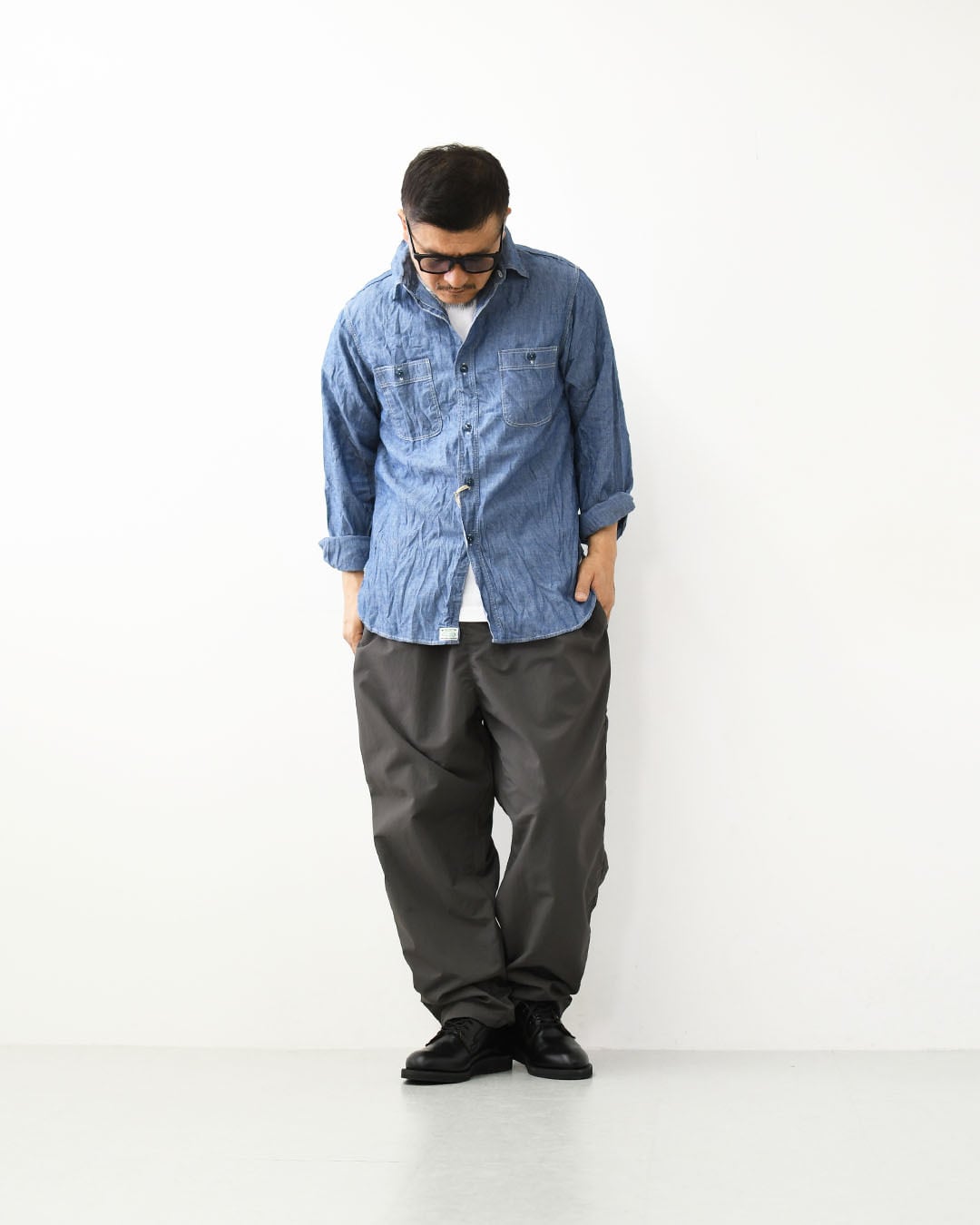orslow [オアスロウ] CHAMBRAY SHIRTS BLUE [01-8070-84] シャンブレー