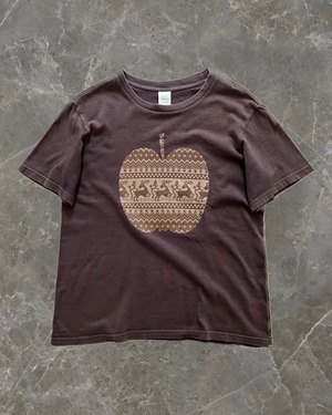 "Number (N)ine 02AW" apple design t-shirt