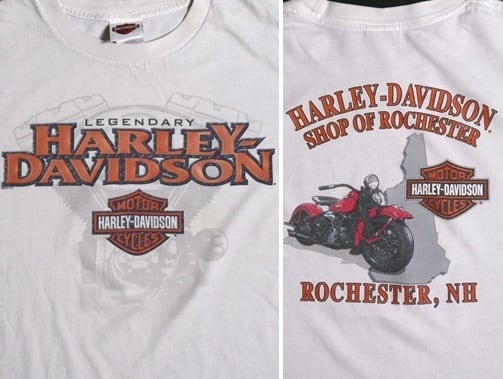 00's HARLEY DAVIDSON スパイダーウェブ 蜘蛛の巣 ヴィンテージ