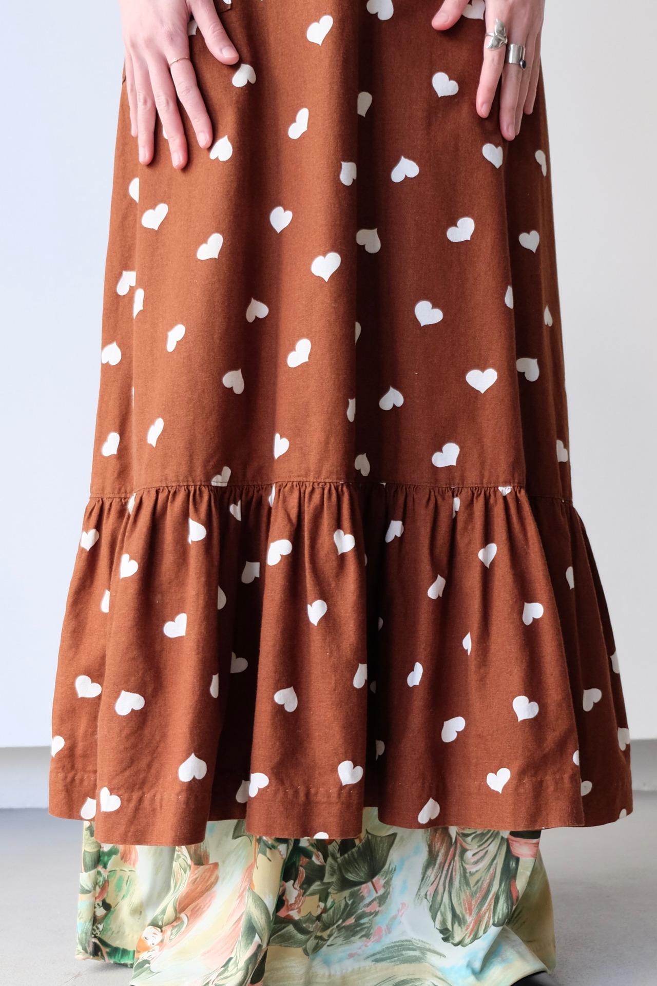 Hearts apron dress