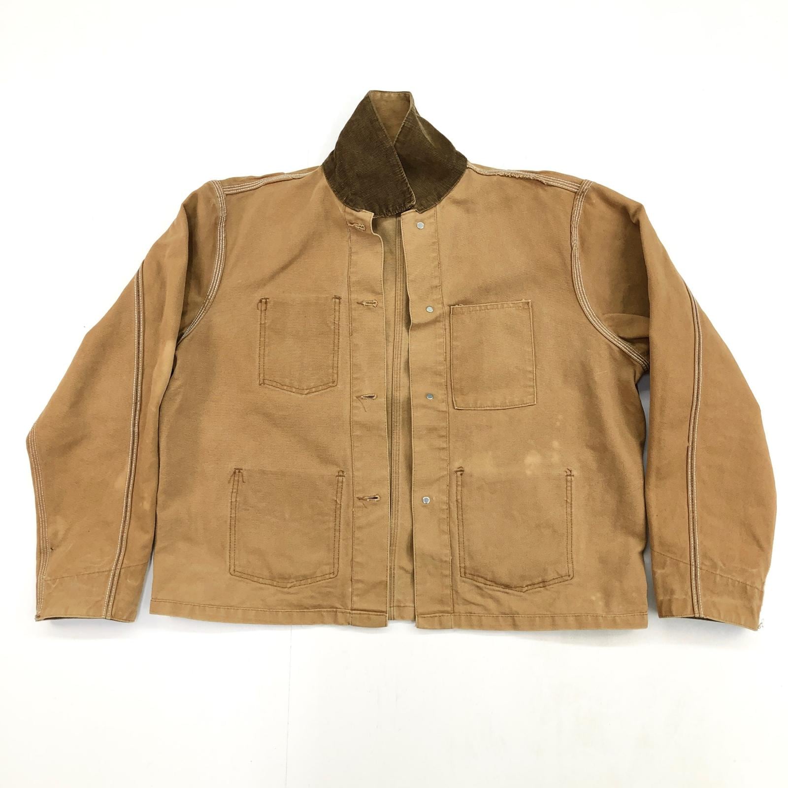 CARHARTT カーハート 70- 80年代 プリントタグ コーデュロイ 切替