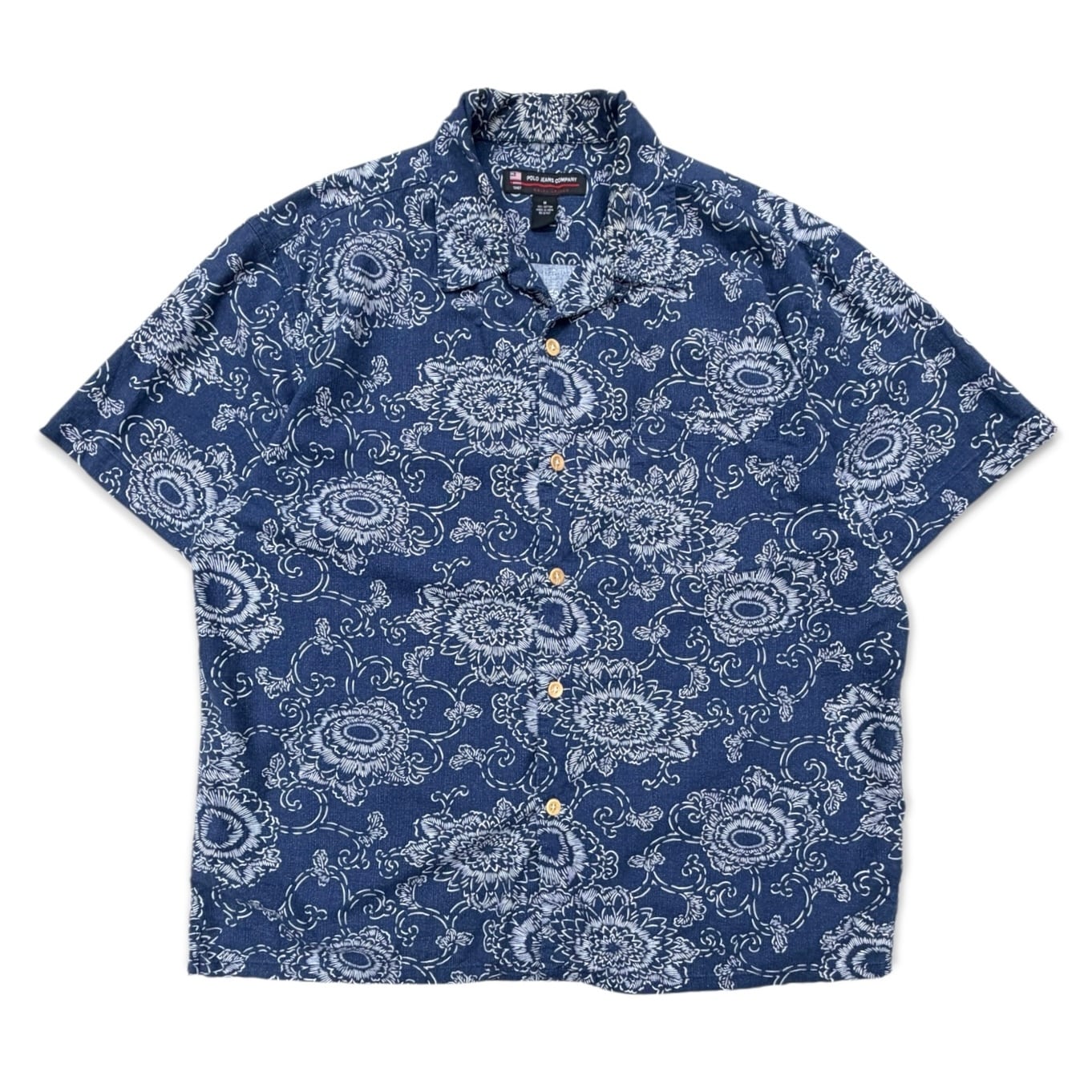 RALPH LAUREN】オープンカラーシャツ polo jeans company ラルフ