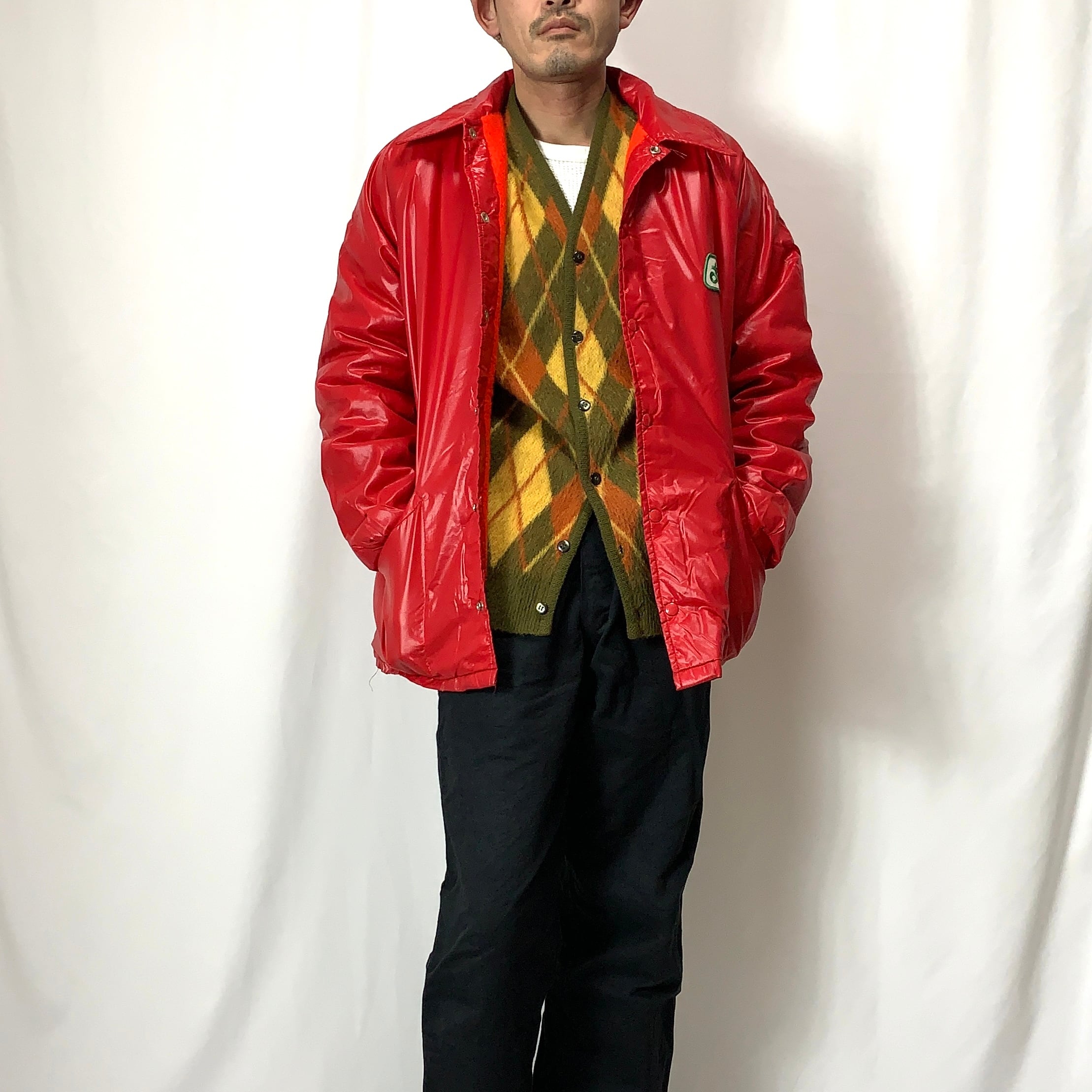 vintage old 70s 80s Swingster nylon coach jacket スウィングスター ...