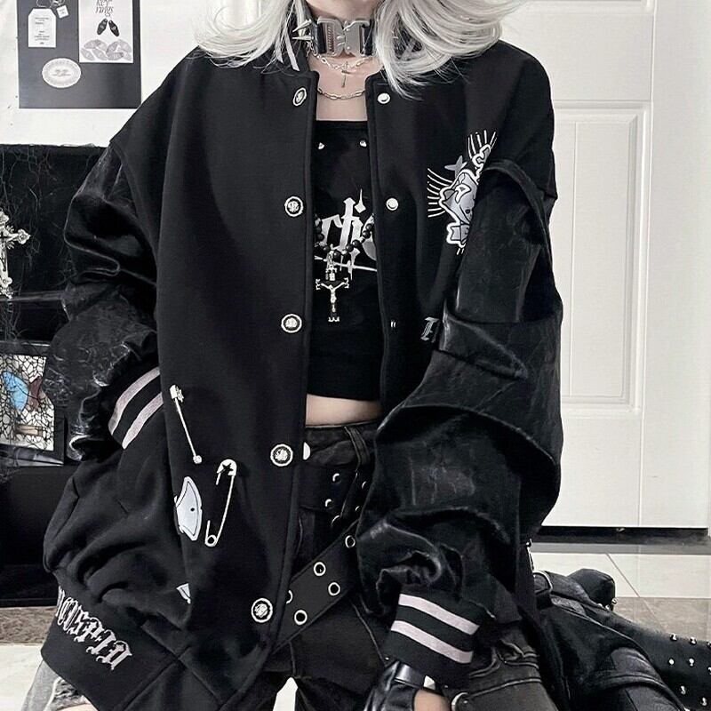 Gothic varsity jacket r0147