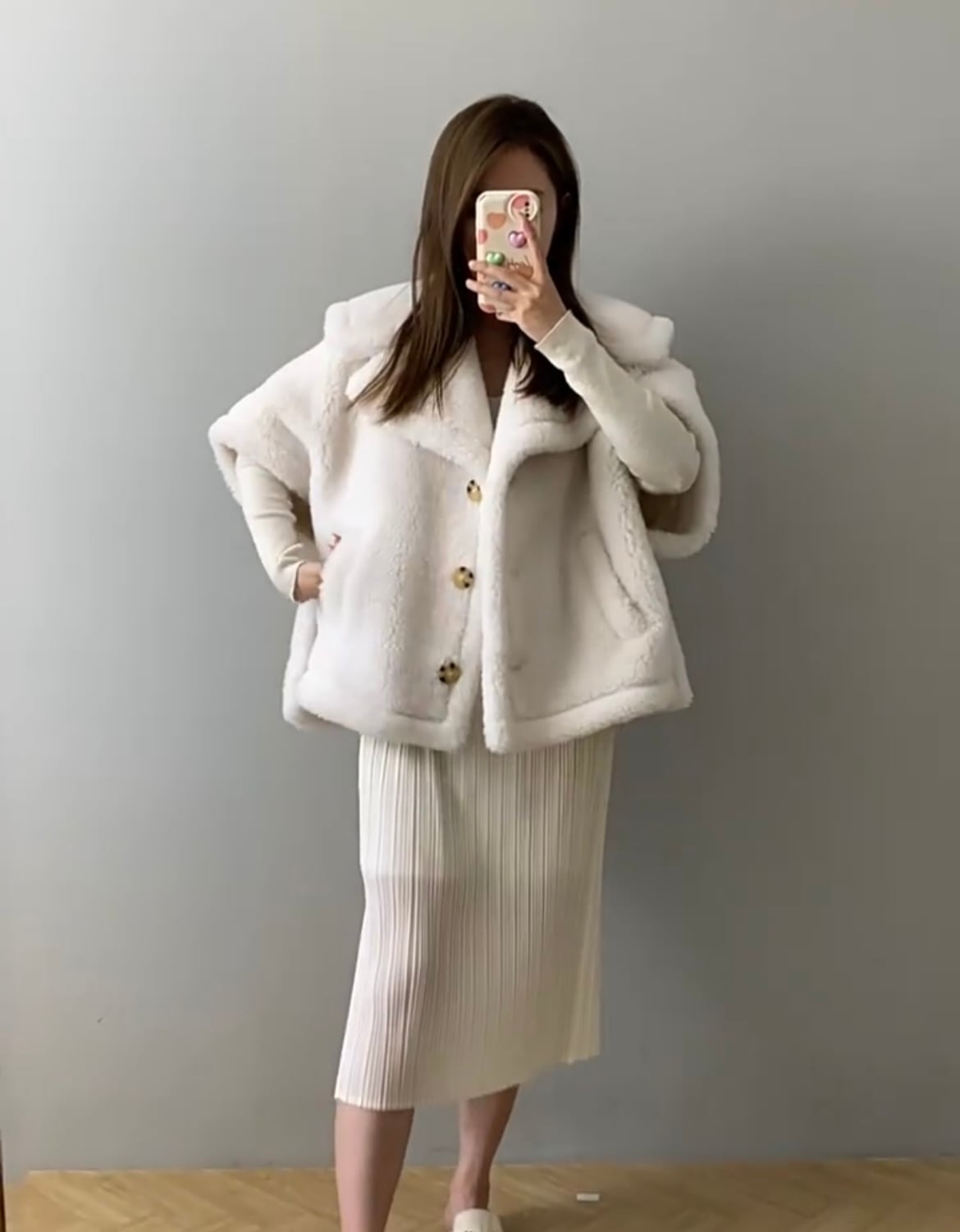 ベアセーラーカラーポンチョ