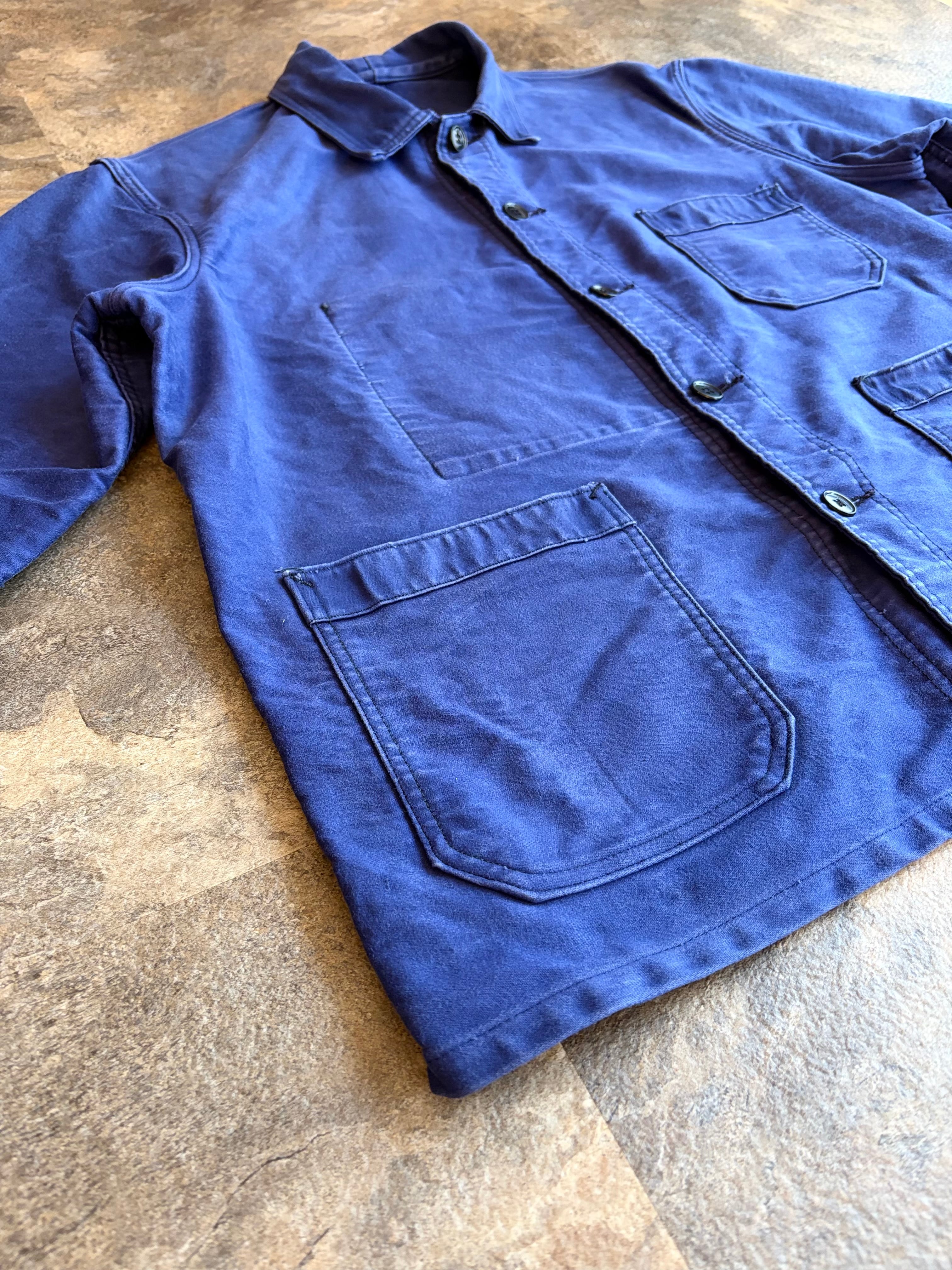 50s Vintage Vulcain フレンチ モールスキン ワークジャケット