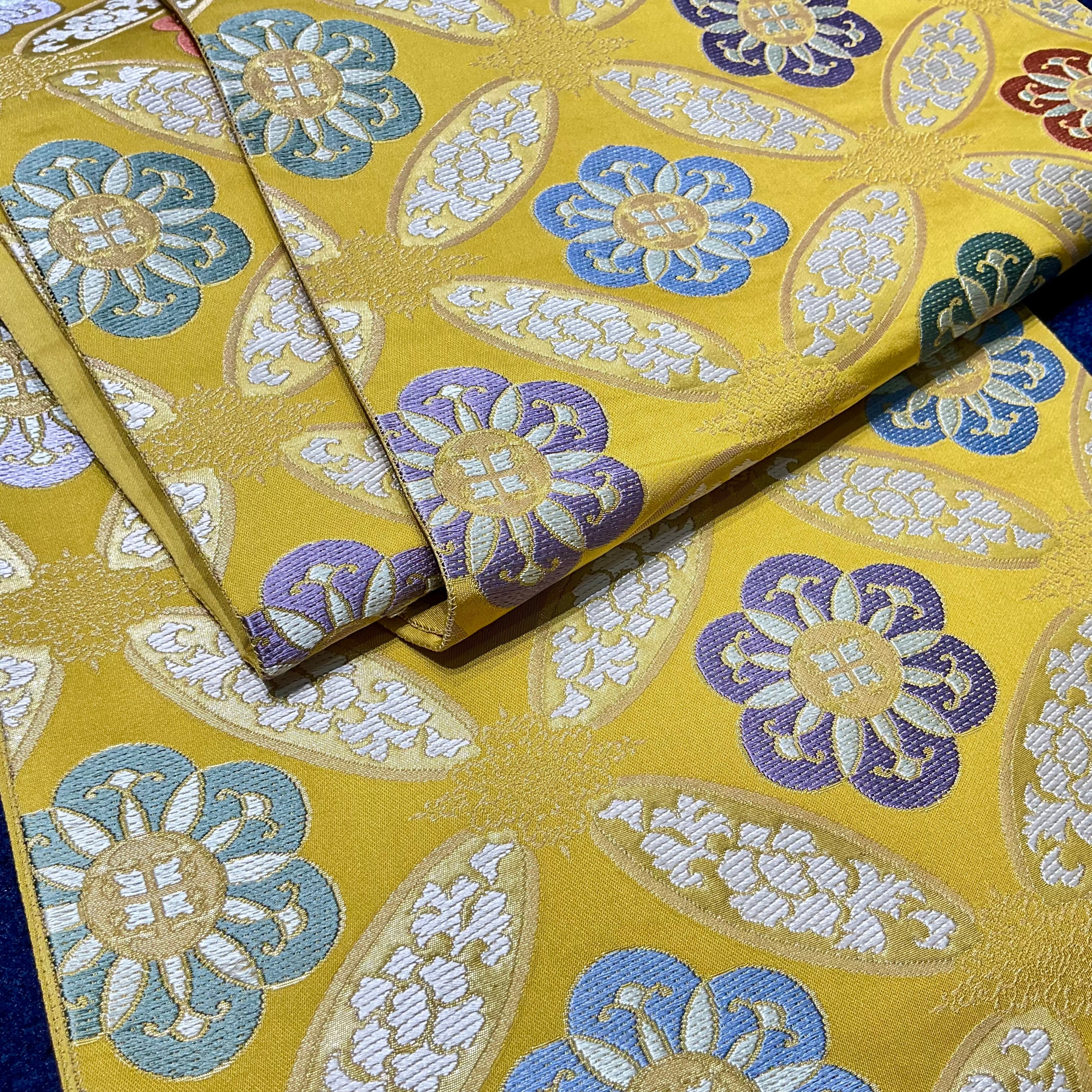藍花うらら＊振袖 紅型 作家もの 成人式 卒業式 振袖 袋帯 帯締め