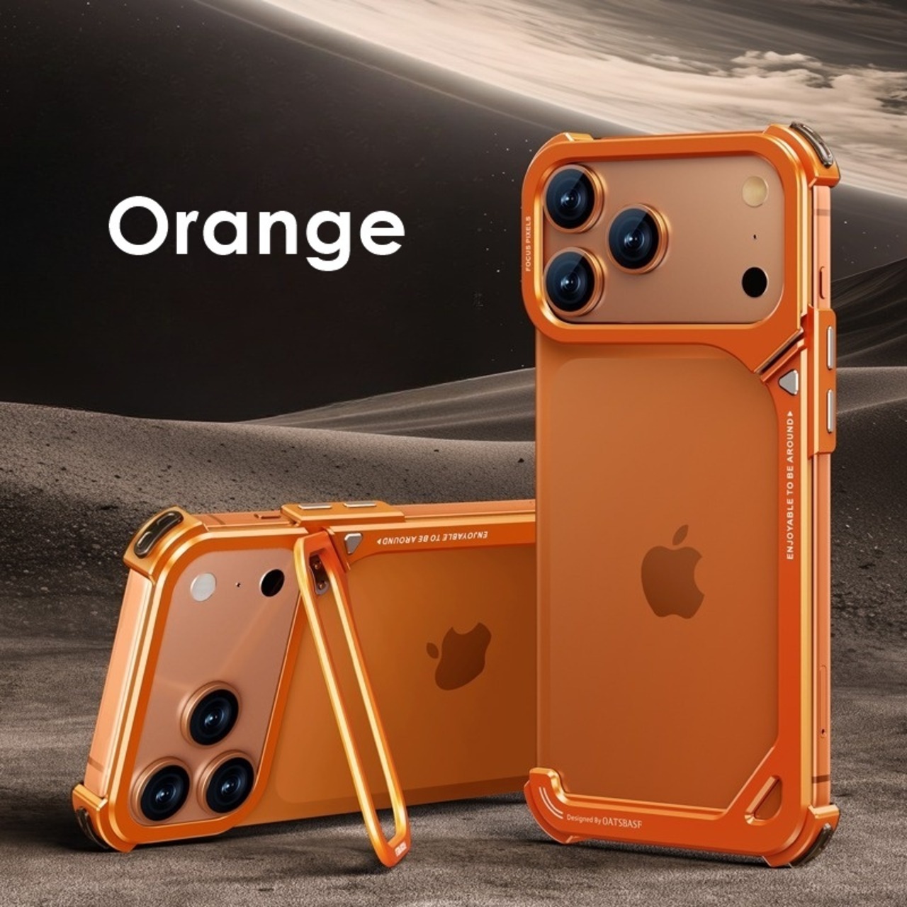 ◆iPhone17 Pro Max◆ 9-Shaped Aluminum Phone Case / 9-シェイプ アルミニウム スマホケース