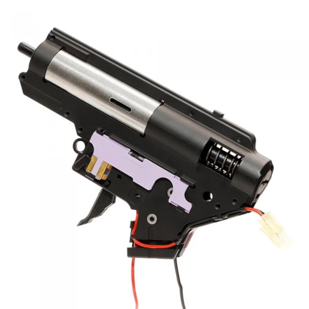 【 PROMETHEUS】東京マルイ互換 EGハードギアフレーム Ver.2 メカボックス 6mm軸受け用 (専用スプリングガイド付き)