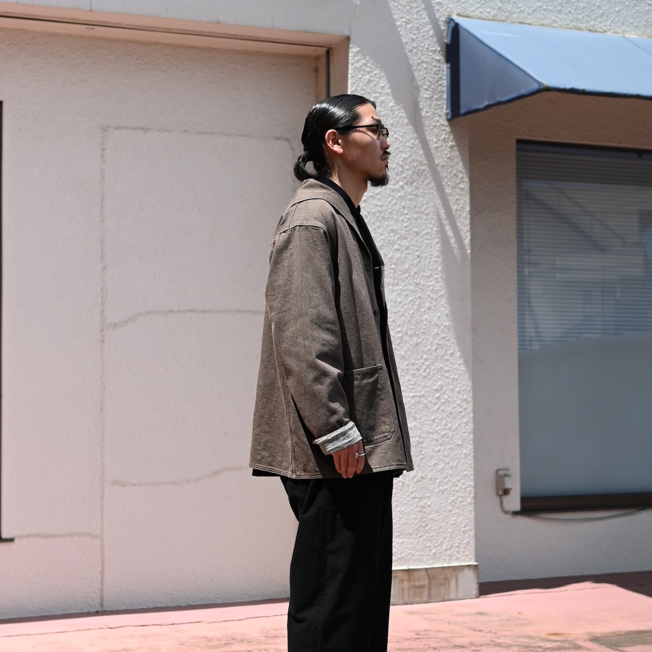 THE DAY(ザデイ)ORGANIC COTTON CORDUROY SHIRTコーディネート