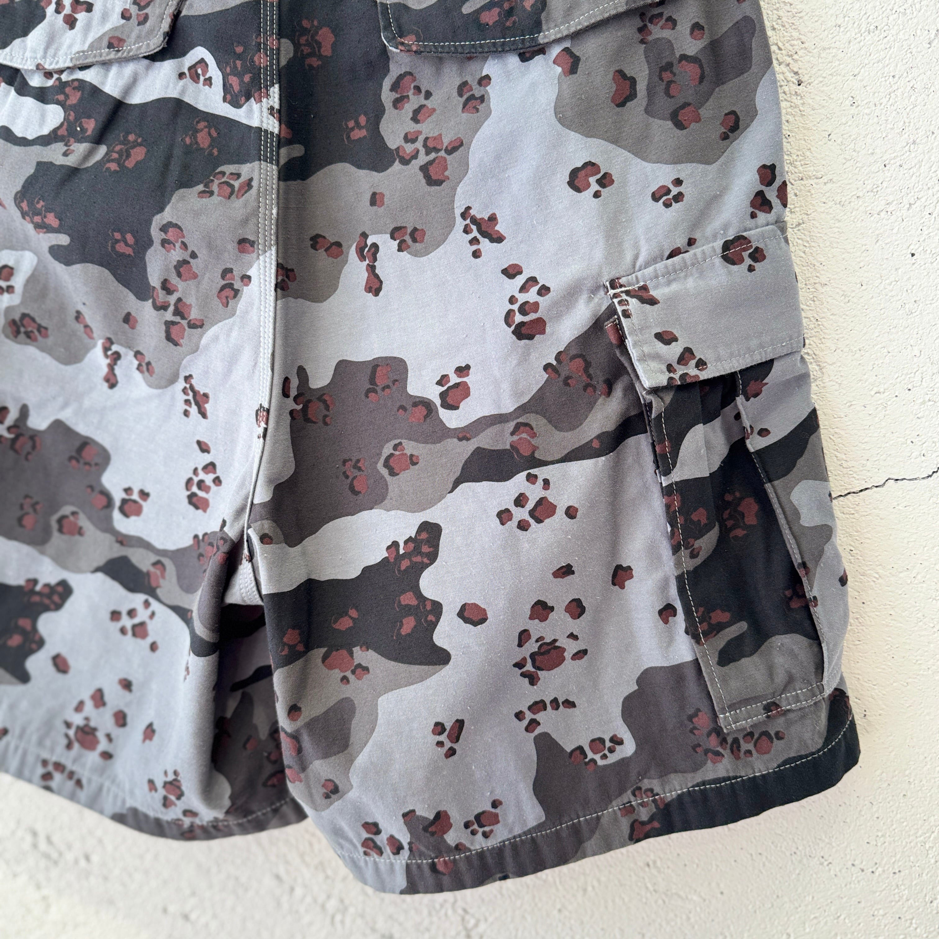 SUGARHILL / CHOCOCHIP CAMO CARGO SHORTS / BLUE CAMO | ふぁいん