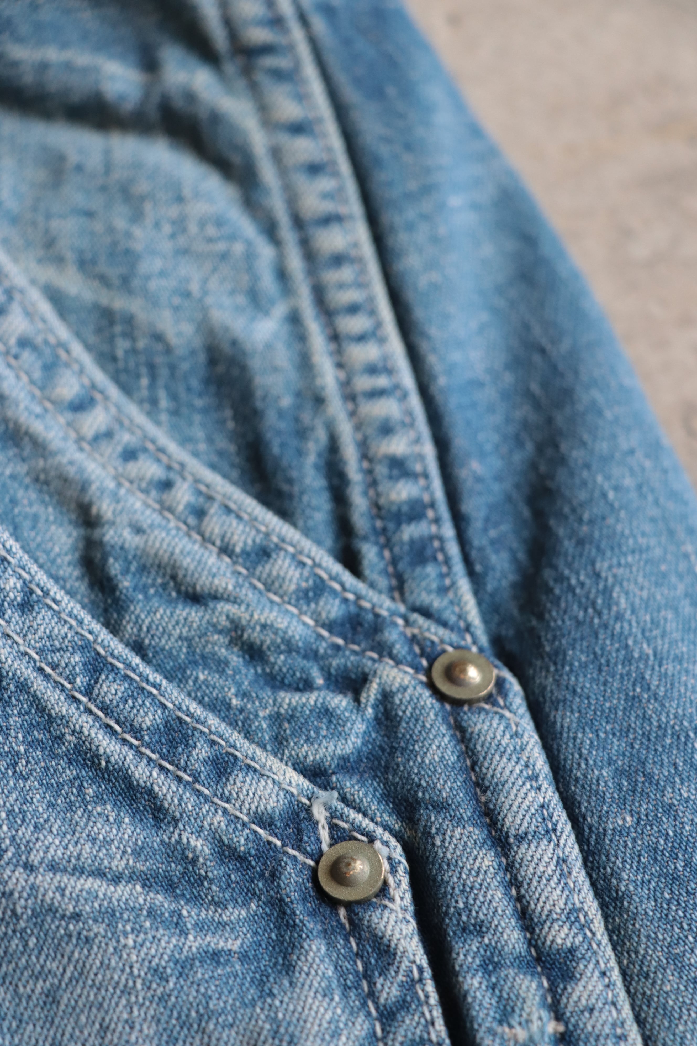 ANACHRONORM/アナクロノーム DOUBLE KNEE PAINTER PANTS TYPE-δ INDIGO