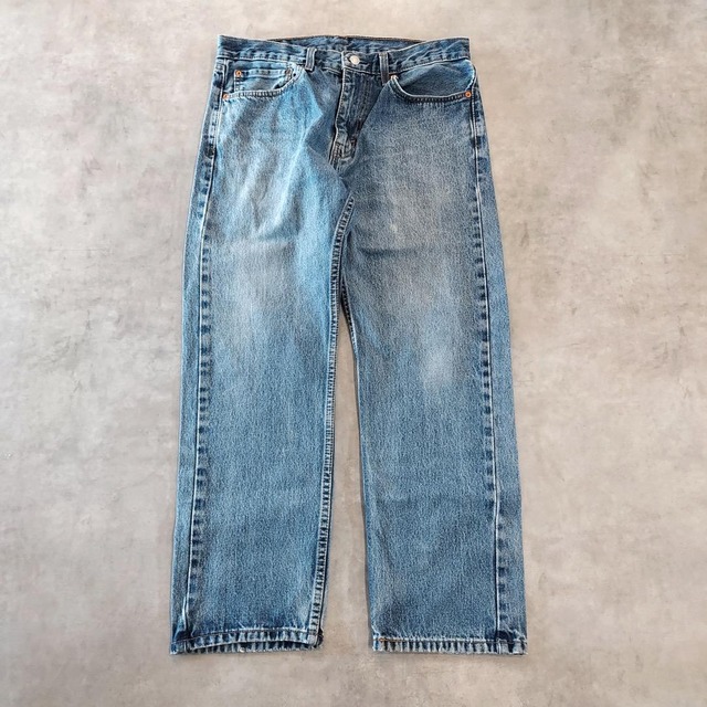 リーバイス505 Levis W34 ブルーデニム 青 古着 ボトム 15619