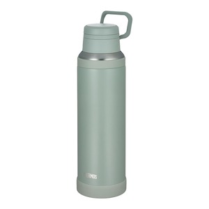 【在庫のみ】サーモス 水筒 真空断熱ケータイマグ 1.5L アッシュグリーン 持ち運びに便利なキャリーループ スムーズに飲めるフルイドテック構造 JOY-1500 ASG