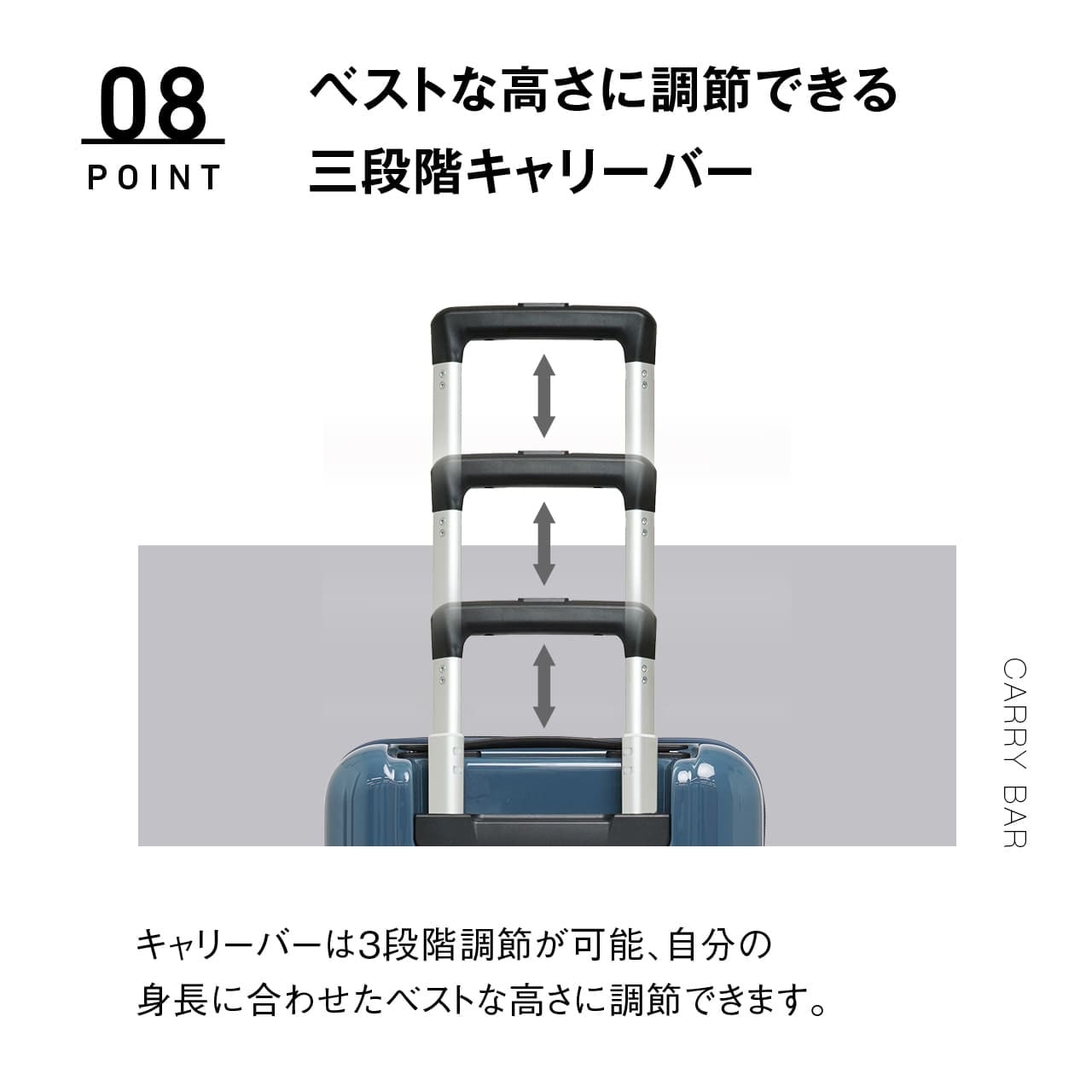 TRAVEL EARTH トラベルアース フラップオープン スーツケース キャリー