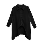 Mesh Slimming Plus Size Shirt Layered Top (ME339)