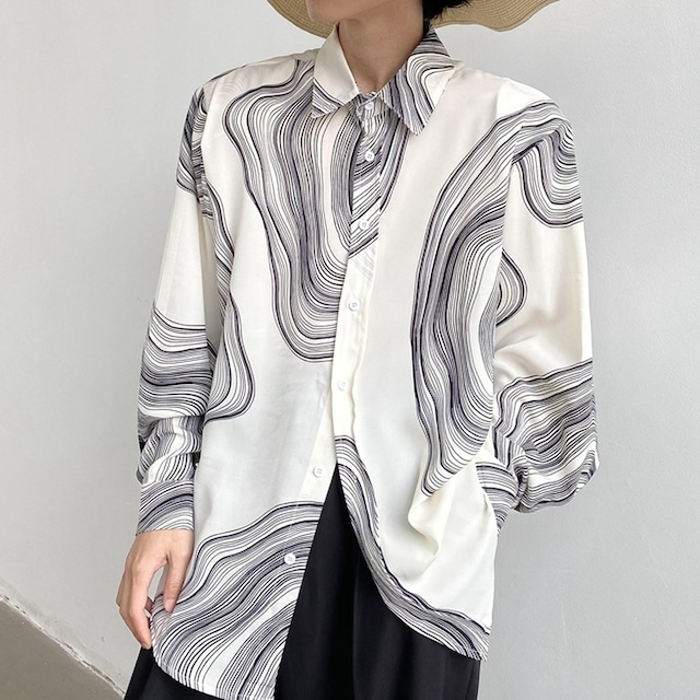 Monotone Long Sleeve Shirt M086