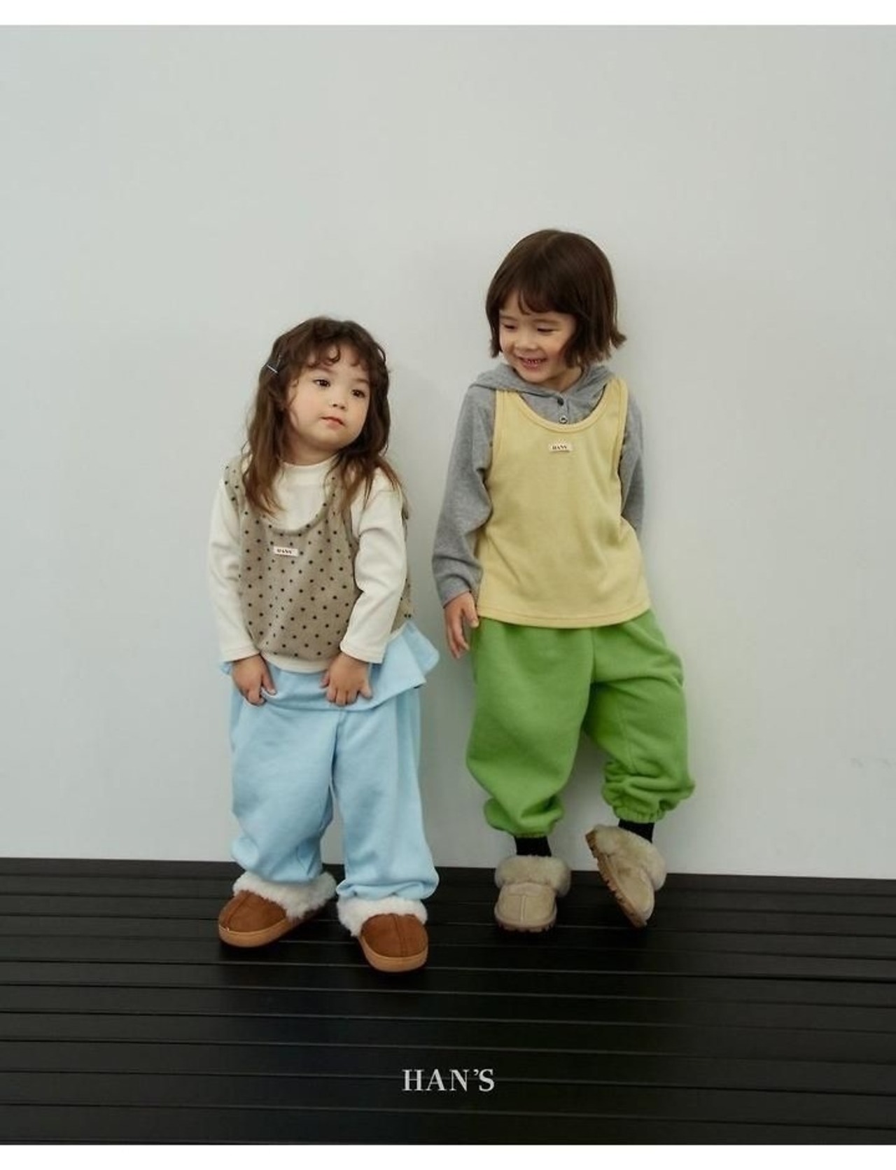 ハンス / Hans / ケリースカートパンツ / 韓国子供服 / キッズ / 26winter〖取寄〗*XXS~JS*
