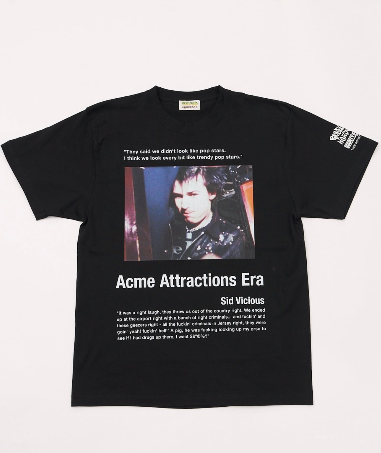 SID VICIOUS S/S TEE / BLACK | More Tea Vicar ?