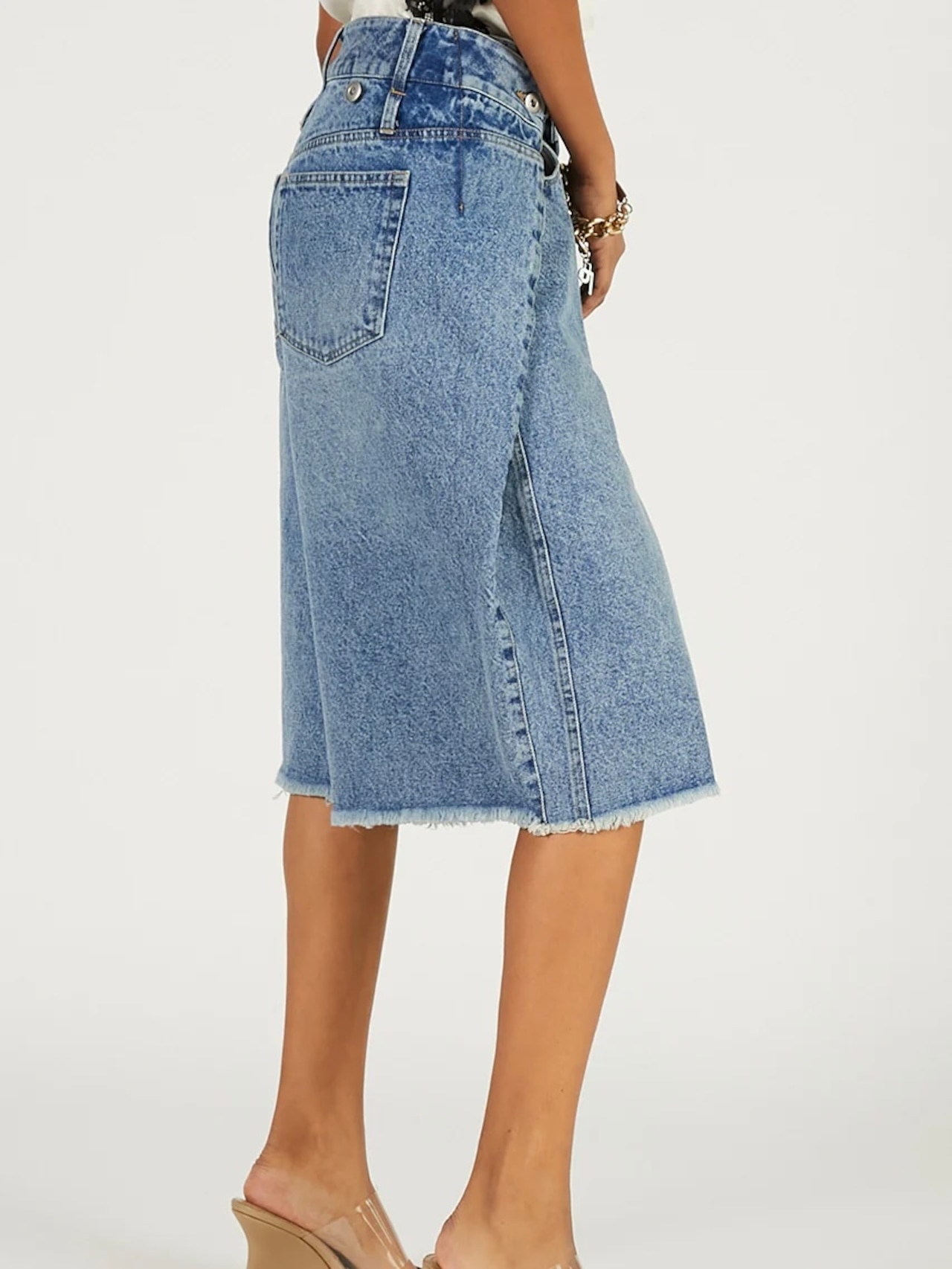 【26SS】PRANK PROJECT プランクプロジェクト / Denim Half Pants / デニムハーフパンツ - 5