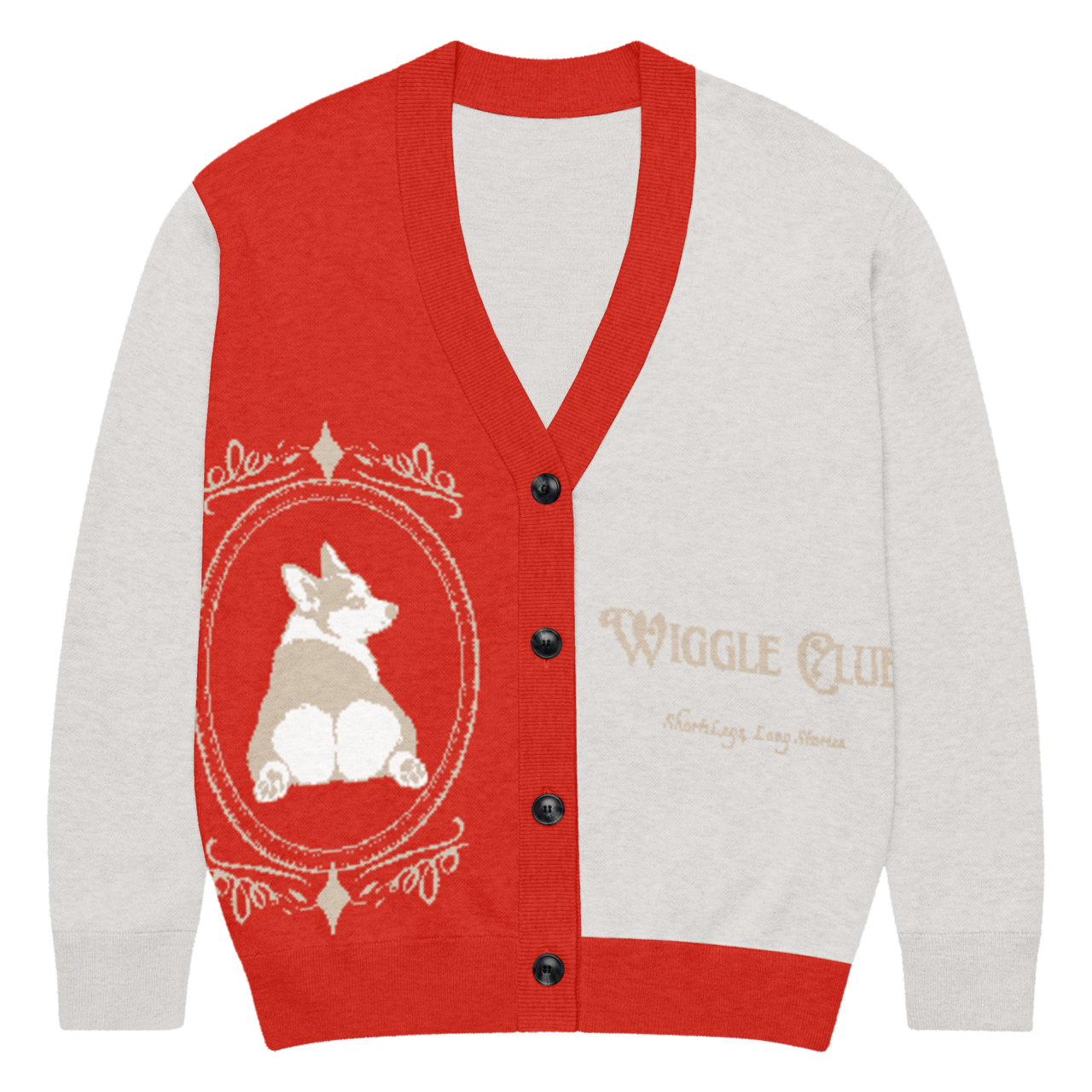 ROYAL BUM Knit Cardigan　[T0097]