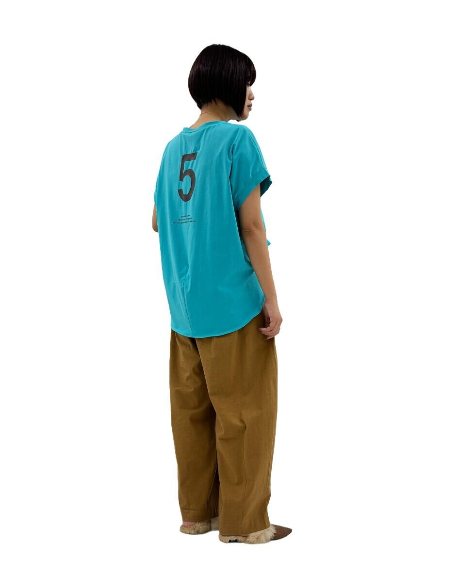 SALE【ayane】フレンチスリーブバックロゴTシャツ 826528 アヤン | red